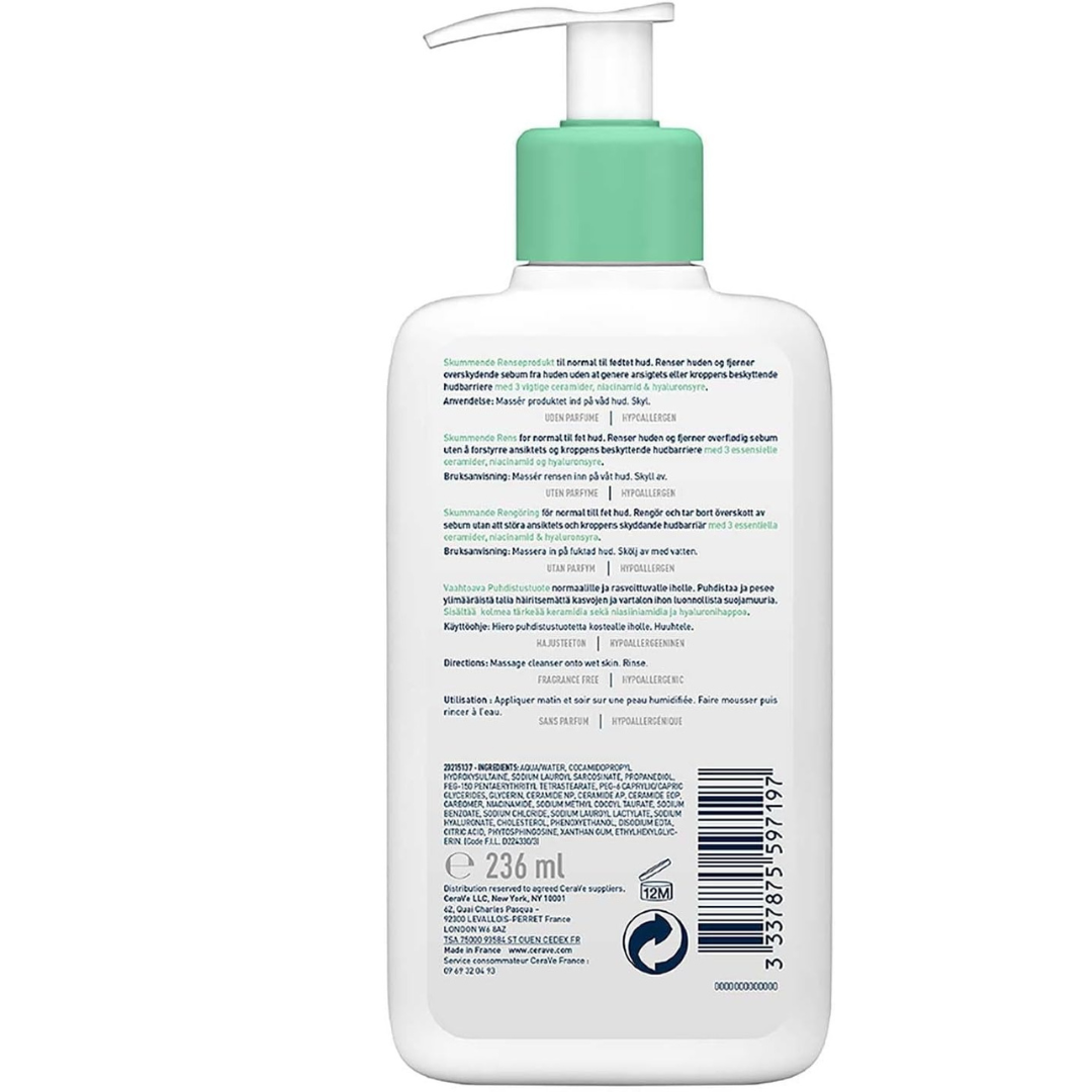Cerave Foaming Cleanser