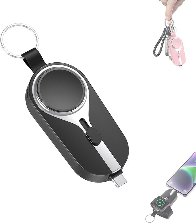 2-in-1 Emergency Keychain Power Bank